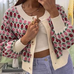 FLOWER CARDIGAN